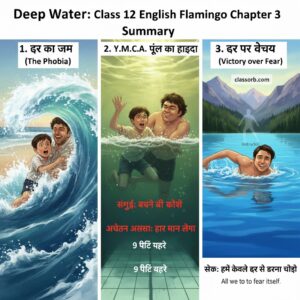 Deep Water Class 12th English Flamingo Chapter 3 easy Summary