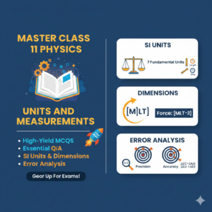 Physics class 11 Units and Measurements