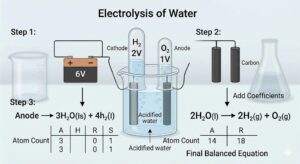 Chemical Reactions and Equations (Electrolysis of Water).jpg