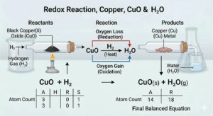 Chemical Reactions and Equations (Redox Reaction Diagram).jpg