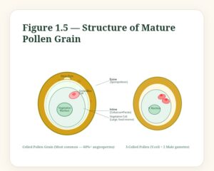Sexual reproduction in flowering plants Easy Notes Class 12