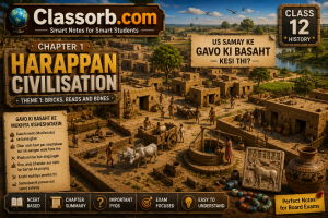 Harappan Civilisation Notes Class 12: NCERT Chapter Summary with PYQs